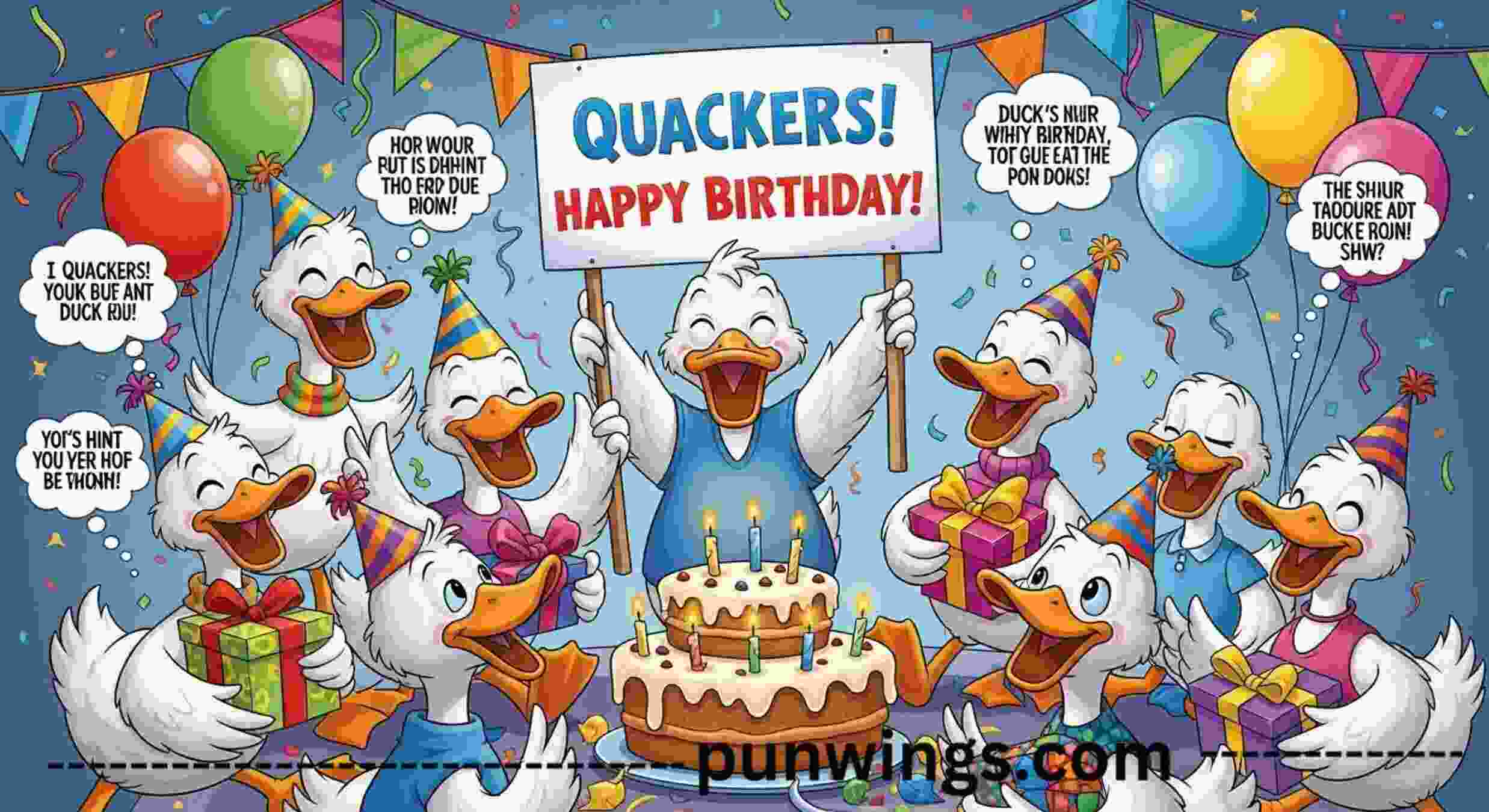 funny-duck-birthday-puns funny duck birthday puns